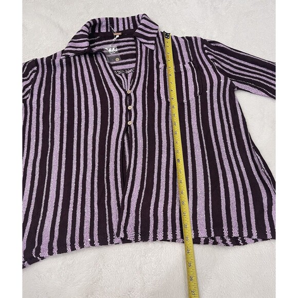 Free People Beach Bash Sweater Set Chocolate Plum Combo Size S Small $198 NWOT - Picture 3 of 12